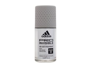 Deodorant Adidas Pro Invisible, 50 ml цена и информация | Дезодоранты | kaup24.ee