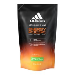 Dušigeeli täidis Adidas Energy Kick, 400 ml цена и информация | Масла, гели для душа | kaup24.ee