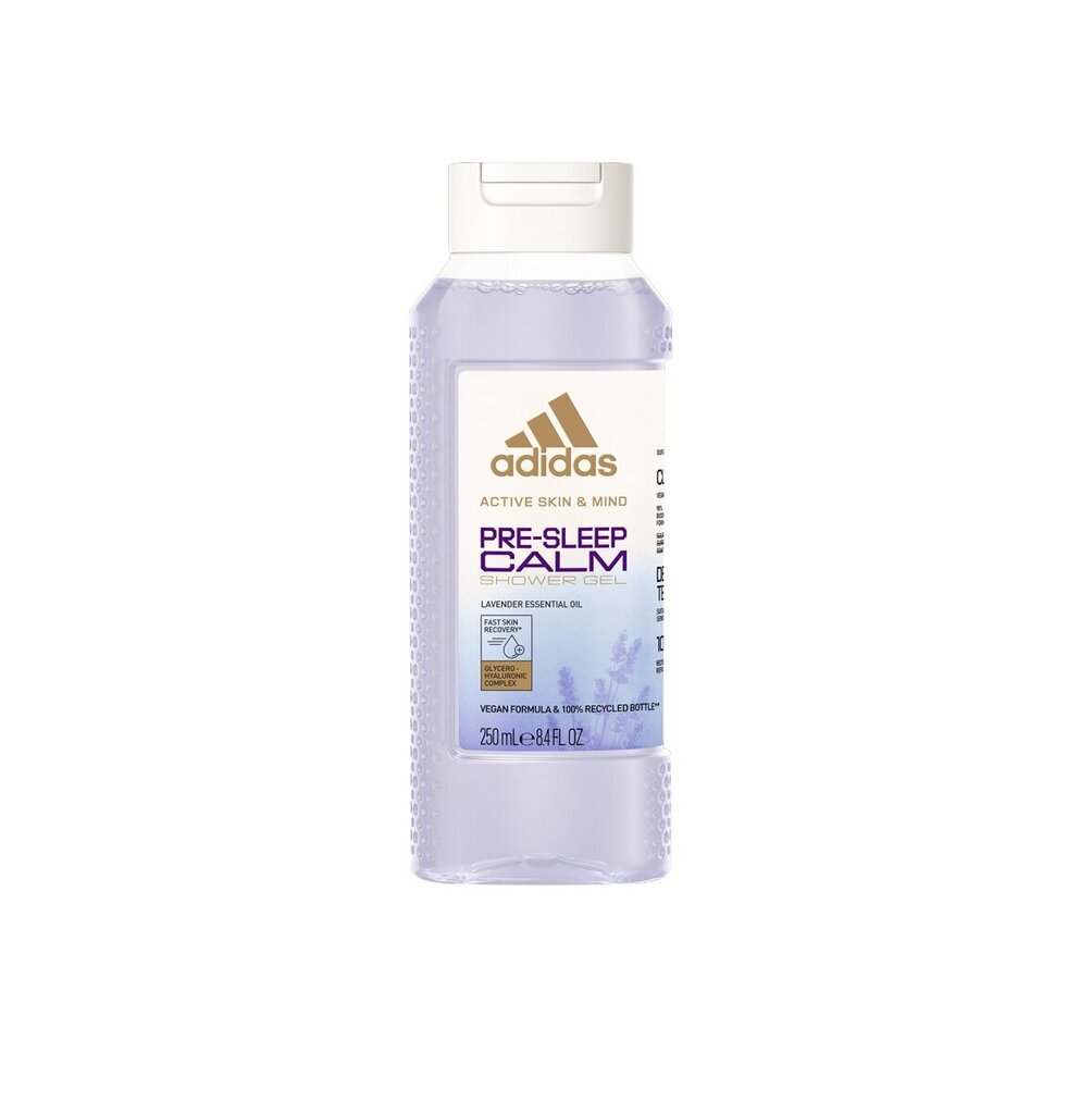 Dušigeel Adidas Pre-Sleep Calm, 250 ml цена и информация | Dušigeelid, õlid | kaup24.ee