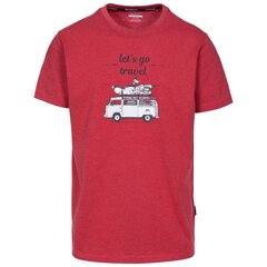 Meeste T-särk Trespass Motorway Casual T-Shirt MATOTSO10022-RML, punane цена и информация | Мужские футболки | kaup24.ee