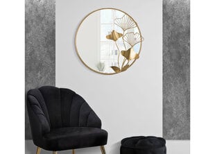 Зеркало настенное A2A Flower, золотистый цвет цена и информация | Зеркала | kaup24.ee