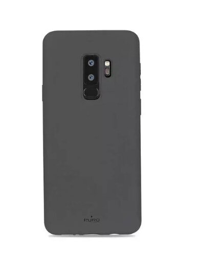 PURO ICON Cover - Etui Samsung Galaxy S9+ (szary) Limited edition (Grey) hind ja info | Telefoni kaaned, ümbrised | kaup24.ee