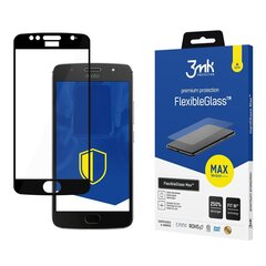 Motorola Moto G5s must – 3mk FlexibleGlass Max™ hind ja info | Ekraani kaitsekiled | kaup24.ee