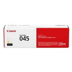 CANON CRG 045 Y yellow toner цена и информация | Картриджи и тонеры | kaup24.ee