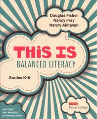 This Is Balanced Literacy, Grades K-6 цена и информация | Книги по социальным наукам | kaup24.ee