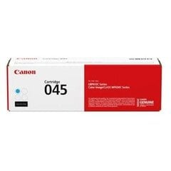 CANON CRG 045 C cyan toner цена и информация | Картриджи и тонеры | kaup24.ee