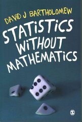 Statistics without Mathematics цена и информация | Энциклопедии, справочники | kaup24.ee