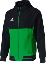 Куртка Adidas Tiro 17, черная, размер S цена и информация | Футбольная форма и другие товары | kaup24.ee