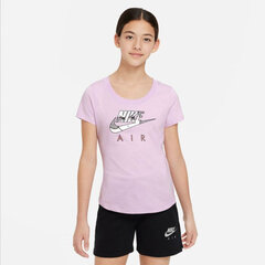 Nike T-särk tüdrukutele Tee Mascot Scoop Jr DQ4380-530 цена и информация | Рубашки для девочек | kaup24.ee