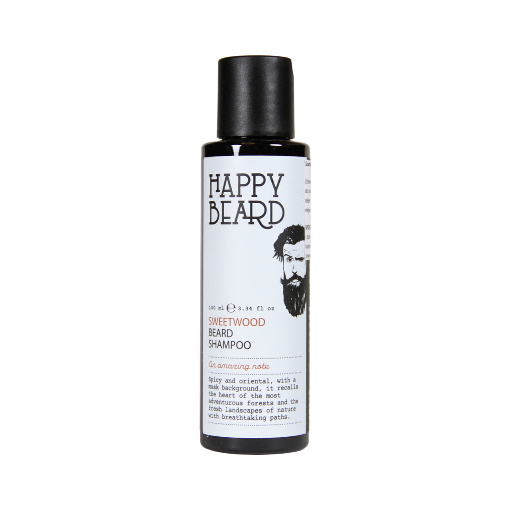 Habemešampoon Happy Beard Sweetwood Beard Shampoo, 100 ml цена и информация | Raseerimisvahendid | kaup24.ee