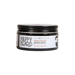 Habememask Happy Beard Sweetwood Beard Mask, 100 ml hind ja info | Raseerimisvahendid | kaup24.ee