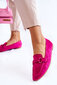 Seemisnahast saapad kaunistusega Fuchsia Santi 21788-H hind ja info | Naiste kingad | kaup24.ee