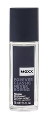 Mexx Forever Classic Never Boring deodorant meestele 75 ml цена и информация | Парфюмированная косметика для мужчин | kaup24.ee