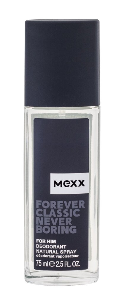 Mexx Forever Classic Never Boring deodorant meestele 75 ml цена и информация | Lõhnastatud kosmeetika meestele | kaup24.ee