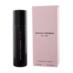 Narciso Rodriguez For Her deodorant 100 ml hind ja info | Narciso Rodriguez Kosmeetika, parfüümid | kaup24.ee