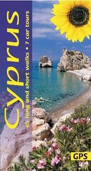 Cyprus Sunflower Walking Guide: 65 long and short walks with detailed maps and GPS; 7 car tours with pull-out map hind ja info | Reisiraamatud, reisijuhid | kaup24.ee