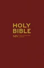 NIV Popular Burgundy Hardback Bible: New International Version цена и информация | Духовная литература | kaup24.ee