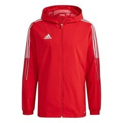 Мужской джемпер Adidas Tiro 21 Windbreaker M, красный цена и информация | Мужская спортивная одежда | kaup24.ee