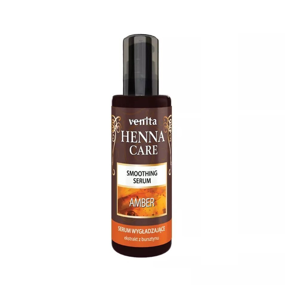 Siluv seerum juustele ja juukseotstele Venita Henna Care Amber, 50ml цена и информация | Maskid, õlid, seerumid | kaup24.ee