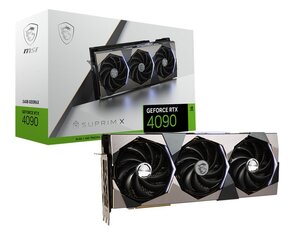 MSI GeForce RTX 4090 SUPRIM X 24G hind ja info | Videokaardid (GPU) | kaup24.ee