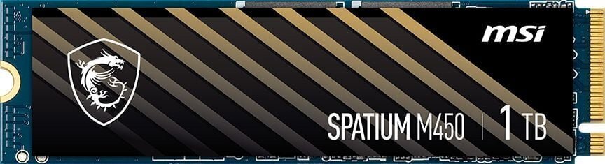 MSI Spatium M450 hind ja info | Sisemised kõvakettad (HDD, SSD, Hybrid) | kaup24.ee