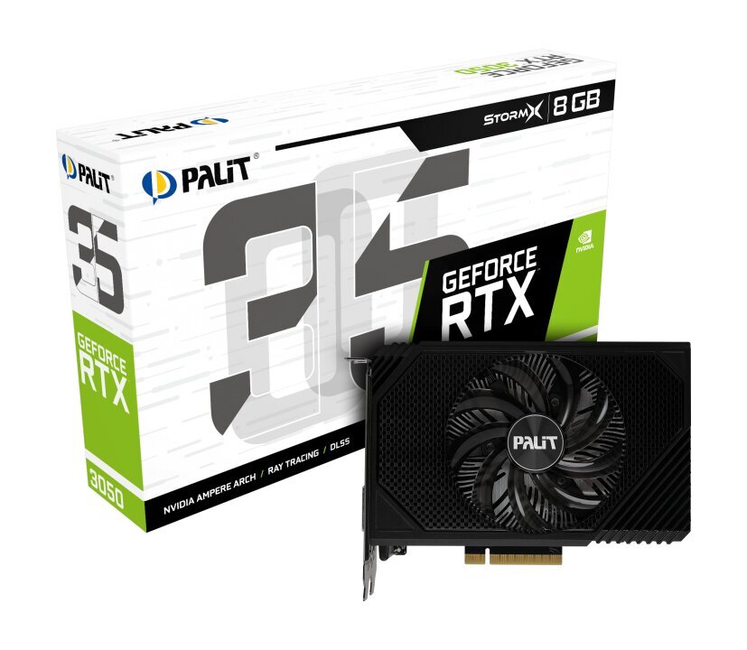 Palit GeForce RTX 3050 StormX (NE63050018P1-1070F) hind ja info | Videokaardid (GPU) | kaup24.ee