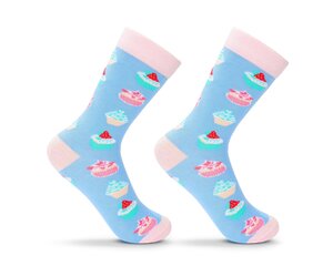 Sokid tüdrukutele be Snazzy Tassikoogid SK-06 hind ja info | Tüdrukute sukkpüksid ja sokid | kaup24.ee