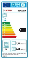 Bosch HBA512ES0 цена и информация | Духовки | kaup24.ee