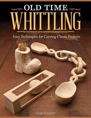 Old Time Whittling: Easy Techniques for Carving Classic Projects hind ja info | Entsüklopeediad, teatmeteosed | kaup24.ee