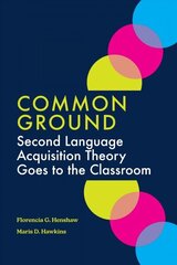 Common Ground: Second Language Acquisition Theory Goes to the Classroom цена и информация | Пособия по изучению иностранных языков | kaup24.ee