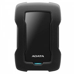 ADATA HD330 2000 GB, 2.5 ", USB 3.1, Black цена и информация | Жёсткие диски (SSD, HDD) | kaup24.ee