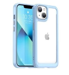 Outer Space Case iPhone 14 Plus hard cover with gel frame blue (Blue) цена и информация | Чехлы для телефонов | kaup24.ee