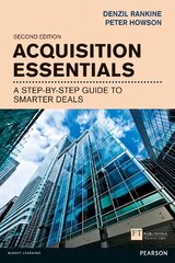 Acquisition Essentials: A step-by-step guide to smarter deals 2nd edition цена и информация | Книги по экономике | kaup24.ee