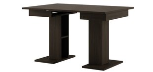 Раскладной стол Star 05, коричневый цена и информация | Кухонные и обеденные столы | kaup24.ee