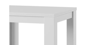Раскладной стол  Saturn 40, белый цена и информация | Кухонные и обеденные столы | kaup24.ee
