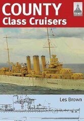 County Class Cruisers ShipCraft 19 цена и информация | Книги о питании и здоровом образе жизни | kaup24.ee