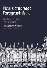 New Cambridge Paragraph Bible with Apocrypha, Black Calfskin Leather, KJ595:TA Black Calfskin: Personal size hind ja info | Usukirjandus, religioossed raamatud | kaup24.ee