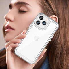 Telefoniümbris Outer Space Case iPhone 14 Pro Max hard cover with a gel frame, läbipaistev hind ja info | Telefoni kaaned, ümbrised | kaup24.ee