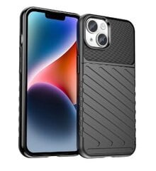 Telefoniümbris Thunder Case iPhone 14 Plus armored case, must цена и информация | Чехлы для телефонов | kaup24.ee