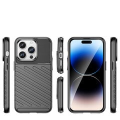 Telefoniümbris Thunder Case iPhone 14 Pro armored case, must цена и информация | Чехлы для телефонов | kaup24.ee