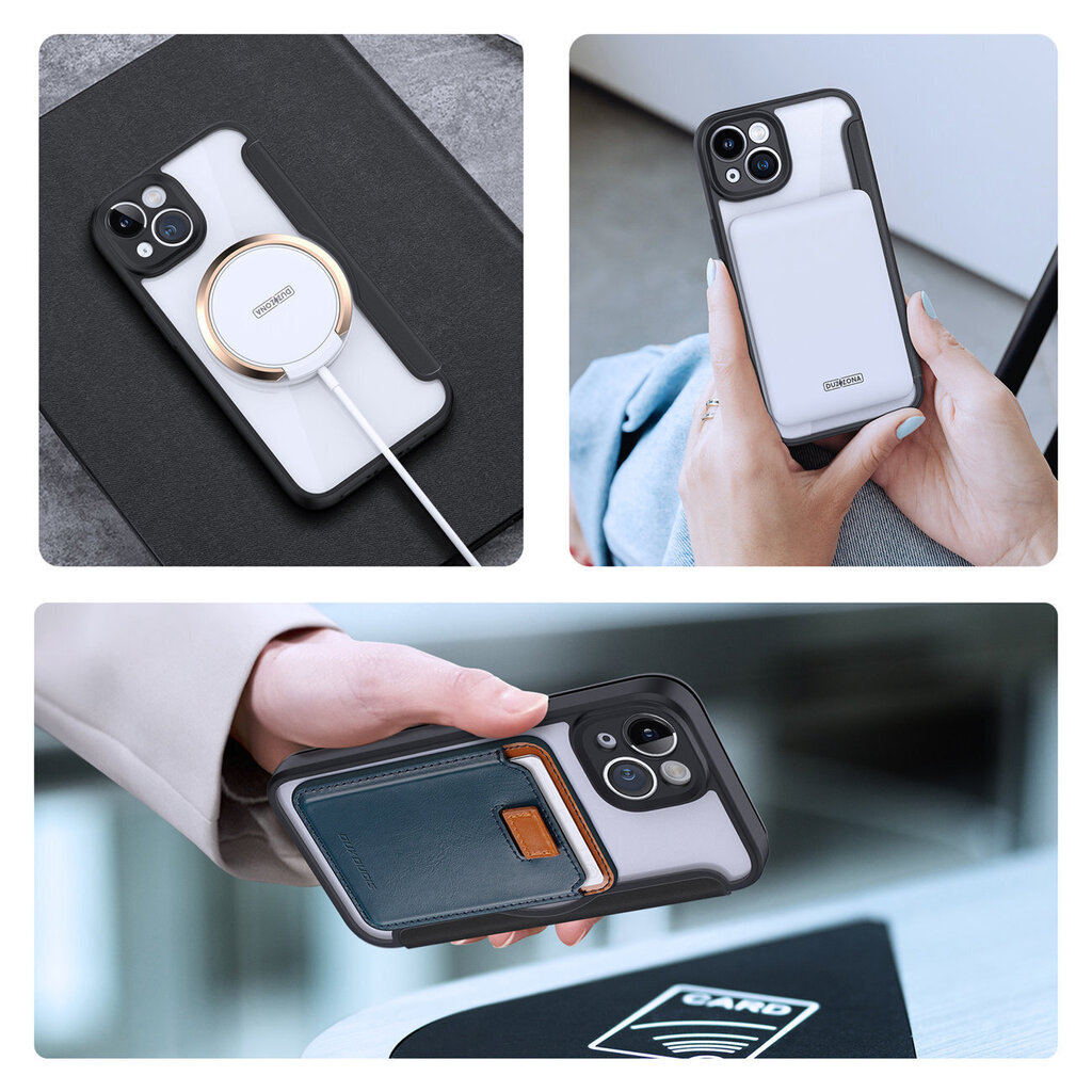 Telefoniümbris Dux Ducis Skin X Pro case iPhone 14 MagSafe magnetic flip case, must цена и информация | Telefoni kaaned, ümbrised | kaup24.ee