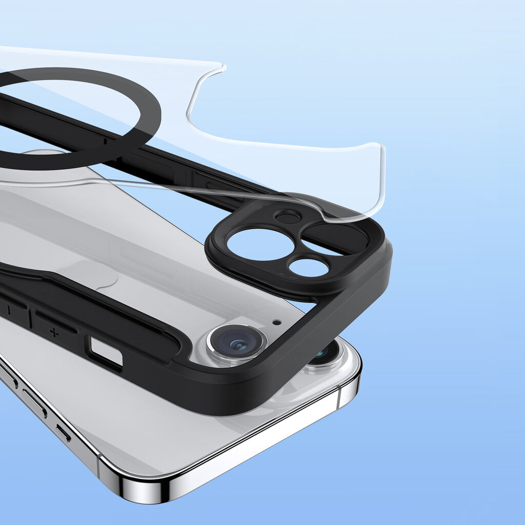 Telefoniümbris Dux Ducis Skin X Pro case iPhone 14 MagSafe magnetic flip case, must цена и информация | Telefoni kaaned, ümbrised | kaup24.ee