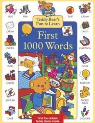Teddy Bear's Fun to Learn First 1000 Words hind ja info | Väikelaste raamatud | kaup24.ee