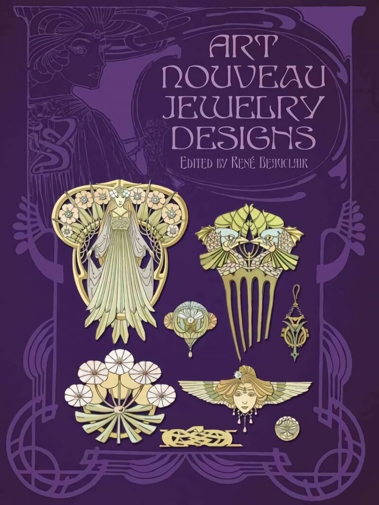 Art Nouveau Jewelry Designs цена и информация | Kunstiraamatud | kaup24.ee