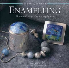 New Crafts: Enamelling: 25 Beautiful Projects Shown Step by Step hind ja info | Tervislik eluviis ja toitumine | kaup24.ee