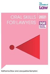 SQE - Oral Skills For Lawyers hind ja info | Majandusalased raamatud | kaup24.ee