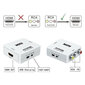 Video konverteerimise adapter RCA - HDMI цена и информация | USB jagajad, adapterid | kaup24.ee
