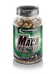 IronMaxx Maca Origin 800 130 kaps. hind ja info | Testosterooni stimulaatorid | kaup24.ee