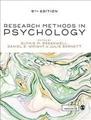 Research Methods in Psychology 5th Revised edition hind ja info | Ühiskonnateemalised raamatud | kaup24.ee