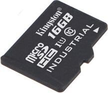 Карта памяти Kingston 16ГБ microSDHC UHS-I Industrial Temp Card Single Pack цена и информация | Карты памяти | kaup24.ee